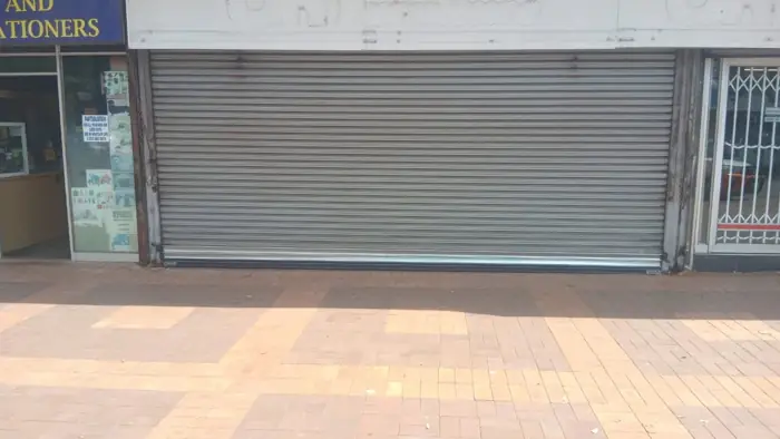 Shopfront roller shutter