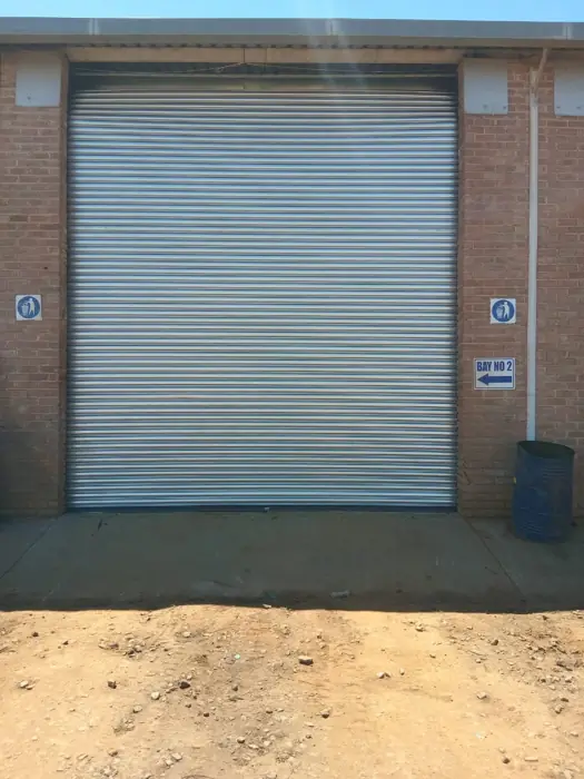 Workshop roller door